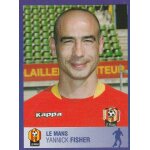 N103 - stickers image panini foot 2006 - yannick fisher - le mans