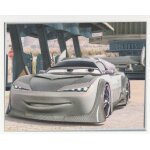 N123 - stickers image panini cars apprenti pilote disney pixar
