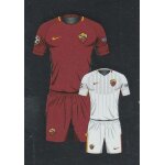 N213 - stickers image topps champions league 2017 / 2018 - maillots - roma