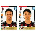 N592 / n596 - stickers image panini fifa 365 ( 2016 ) - giacomo bonaventura / ricardo montolivo - ac ...