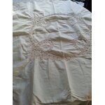 Nappe ancienne brod�e main