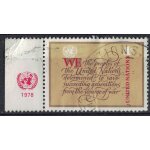 Nations unies 1978 oblitéré used charter of uno charte de l'onu bord de feuille su Nations unies 1978 oblitéré used charter of uno charte de l'onu bord de feuille su