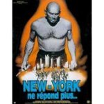 New york ne rpond plus - robert clouse - yul brynner - affiche de cinma plie 60x80 cm