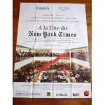A la une du new - york times de andrew rossi - affiche originale de cin�ma 120 x 160 cm
