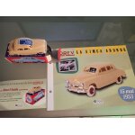 Norev la simca aronde de 1953. avec boite, certificat et fiche edition atlas.