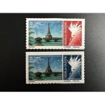 Nouvelle caledonie 2025 yt ? personnalise adhesif salon philatelique automne paris tour eiffel cagou