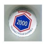 Nouvelle capsule bi�re kronenbourg 2000