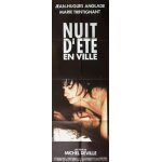 Nuit d'�t� en ville - affiche originale de cin�ma - format 60x160 cm - un film de michel deville avec ...