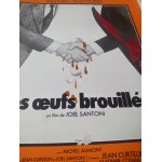 Les oeufs brouill�s - jean carmet - anna karina - joel santoni - affiche synopsis photos noir et blanc ...