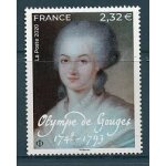 Olympe de gouges dramaturge et pamphl�taire portrait par kucharski ann�e 2020 n 5408 yvert et tellier ...