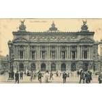 Paris - l' opéra . le petit palais . le luxembourg , - fontaine de carpeaux . 3 cartes anciennes Paris - l' opéra . le petit palais . le luxembourg , - fontaine de carpeaux . 3 cartes anciennes