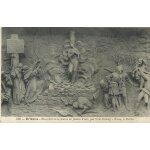Orl�ans - jeanne d'arc de foyatier bas - relief vital - dubray le b�cher
