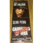 Outrages / casualties of war - affiche originale de cin�ma - format 60x160 cm - un film de brian de palma ...