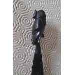 Ouvre - lettres coupe - papier air afrique tte de femme totem * * * original * * *