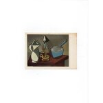 Pablo picasso -   chandelier, pot et casserole emaill�e  mus�e d'art moderne, paris.