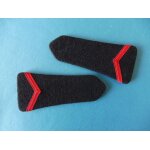 Paire epaulettes / veste / vareuse sapeur - pompier / originale Paire epaulettes / veste / vareuse sapeur - pompier / originale