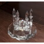 Palais taj mahal miniature en cristal