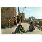 Palma de mallorca danse typique au moulin du jonquet Palma de mallorca danse typique au moulin du jonquet