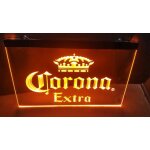 Panneau pub corona extra bi�re led enseigne bar cafe lumineuse neon lampe