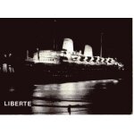 Le paquebot  liberte  ex  europa  a cherbourg