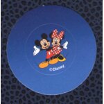 Pastille autocollante disney mickey et minnie diamètre 2 cm Pastille autocollante disney mickey et minnie diamètre 2 cm