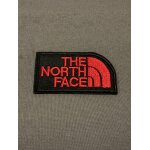 Patch ecusson brod� thermocollant north face noir & rouge neuf