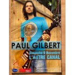Paul gilbert - guitare - hero / / usa - 49x34cm - affiche / poster envoi roul
