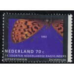 Pays bas 1993 used papillon boloria euphrosyne grand collier argent� su