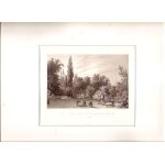 Paris / une pelouse dans le domaine prive du roi a neuilly