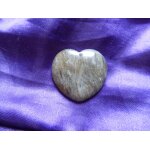 Pendentif coeur en agate. transparent avec design original noir et marron. . . 4 cm. magnifique pierre ...
