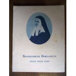 Petit calendrier bienheureuse bernadette priez pour nous 1931