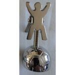 Petits porte - photos ou images sur le th�me du foot - pied form� d'un ballon portant une silhouette ...