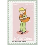 Le petit prince porte le fennec timbre oblitéré Le petit prince porte le fennec timbre oblitéré
