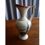 Petit vase en cramique, souvenir de chartres - sign  toupet