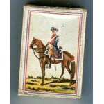 Petite boite allumettes - vide - costume : uniforme de gendarme a cheval Petite boite allumettes - vide - costume : uniforme de gendarme a cheval