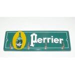 Petite plaque emaillée publicitaire accroche clés de la marque perrier Petite plaque emaillée publicitaire accroche clés de la marque perrier