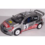 Peugeot 206 wrc de 2002 - voiture miniature 1 / 43�me solido