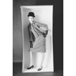 Photo argentique papier baryt� noir et blanc ilford 310g 1910 50x50cm pinup tirage r�cent d'apr�s n�gatif ...