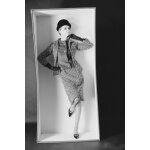 Photo argentique papier baryt� noir et blanc ilford 310g 1910 50x50cm pinup tirage r�cent d'apr�s n�gatif ...