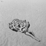 Photo argentique papier baryt� noir et blanc ilford 310g , pinup 1960 femme mode , 50x50cm tirage r�cent ...