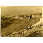 Photo du barrage de donzre - mondragon en construction.