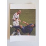 Photo carte postale tirage numérique brillant zinedine zidane et materazzi 9 x 14 cm Photo carte postale tirage numérique brillant zinedine zidane et materazzi 9 x 14 cm