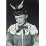 Photo / gravure - daniele delorme par therese le prat - 1952