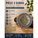 Pi�ce de 2 euros l'armistice 2018