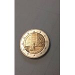 Pi�ces comm�morative de 2 euros repr�sentant la g�nuflexion de willy brandt a varsovie.
