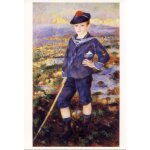 Pierre auguste renoir (1841 - 1919), jeune gar�on sur la plage d'yport (1883) (mus�e d'orsay - paris, ...