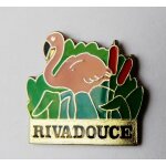 Pin's animaux rivadouce flamant rose