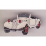 Pin's automobile citroen traction coup� blanche 36 2x3. 5 cm