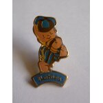Pin's babies bleu casquette