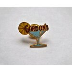 Pins boissons alcool liqueur verre cocktail gin gordon's / dor neuf